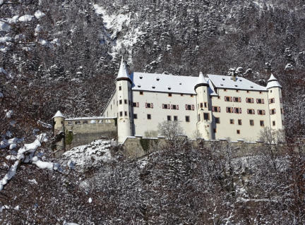 Schloss Tratzberg im Winter (Foto: A. Prock)